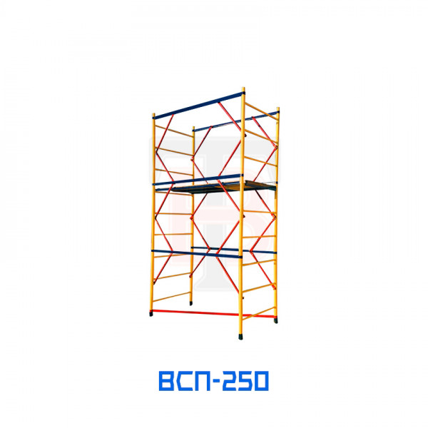 Вышка-тура строительная ЭКОНОМ ВСП 250, 0,7х1,6 м, высота 3,6 м